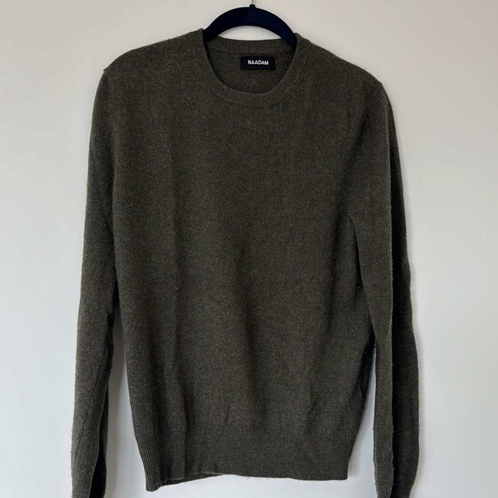 NAADAM Women’s Olive Cashmere Sweater